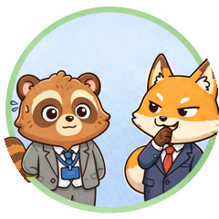 ぽん太とこん吉